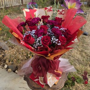 🔥 I’m on Fire Rose Bouquet 🌹❤️