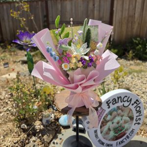 🌸 Pink Forever Bloom Crochet Bouquet 🧶💖
